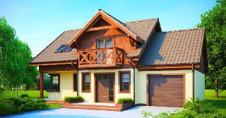 Проекты домов с мансардой Сургут цена от 21259 руб.