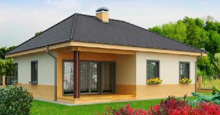 Строительство одноэтажных домов Сургут цена от 23851 руб. м2