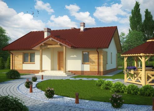 № 1038 Купить Проект дома Коскизов. Закажите готовый проект № 1038 в Сургуте, цена 38844 руб.