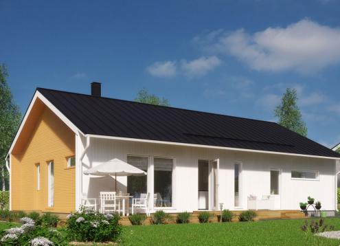 № 1057 Купить Проект дома Карна 116-134. Закажите готовый проект № 1057 в Сургуте, цена 41760 руб.