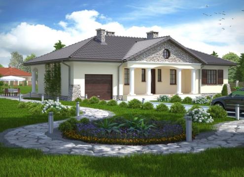№ 1073 Купить Проект дома Лидвинов. Закажите готовый проект № 1073 в Сургуте, цена 47016 руб.