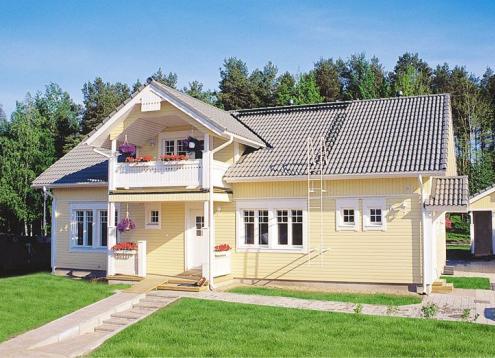 № 1226 Купить Проект дома Котикартано 165 (111). Закажите готовый проект № 1226 в Сургуте, цена 59400 руб.