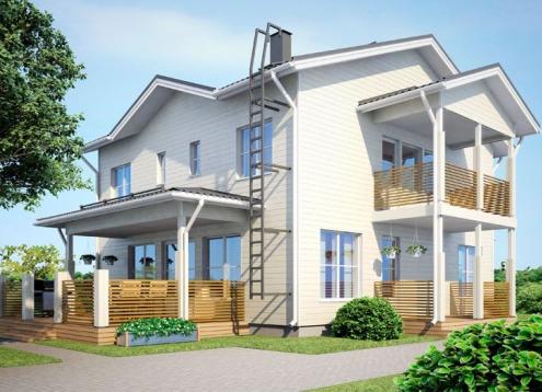 № 1238 Купить Проект дома Ратихера 173 А. Закажите готовый проект № 1238 в Сургуте, цена 62280 руб.