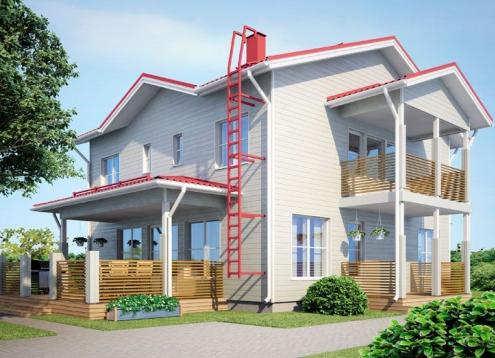 № 1239 Купить Проект дома Ратихера 173 Б. Закажите готовый проект № 1239 в Сургуте, цена 62280 руб.