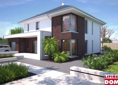 № 1267 Купить Проект дома Каррара 2. Закажите готовый проект № 1267 в Сургуте, цена 54360 руб.