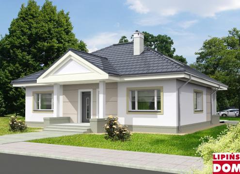 № 1307 Купить Проект дома Люси 4. Закажите готовый проект № 1307 в Сургуте, цена 35640 руб.