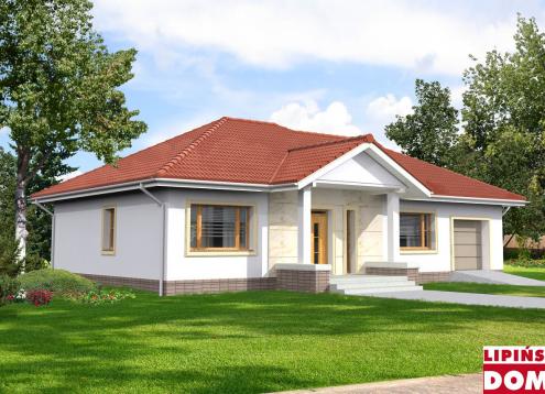 № 1320 Купить Проект дома Люсия 2. Закажите готовый проект № 1320 в Сургуте, цена 33944 руб.