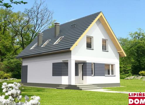 № 1331 Купить Проект дома Малмо 3. Закажите готовый проект № 1331 в Сургуте, цена 30748 руб.