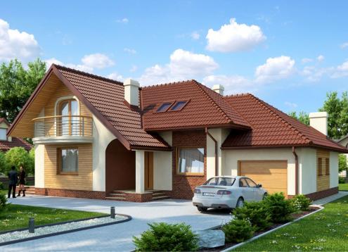 № 1609 Купить Проект дома Салватов. Закажите готовый проект № 1609 в Сургуте, цена 50796 руб.