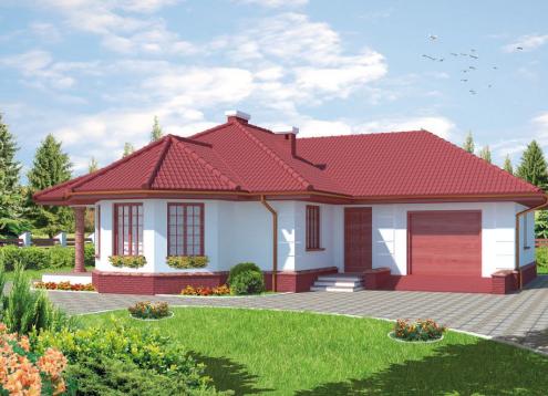№ 1615 Купить Проект дома Лбовь. Закажите готовый проект № 1615 в Сургуте, цена 55332 руб.