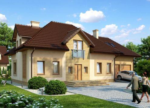 № 1627 Купить Проект дома Астра. Закажите готовый проект № 1627 в Сургуте, цена 60408 руб.
