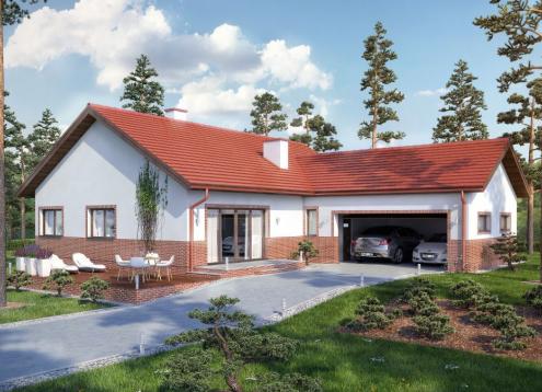 № 1631 Купить Проект дома Сосновика 2. Закажите готовый проект № 1631 в Сургуте, цена 56700 руб.