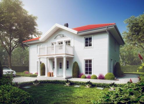 № 1687 Купить Проект дома Экибана. Закажите готовый проект № 1687 в Сургуте, цена 70560 руб.